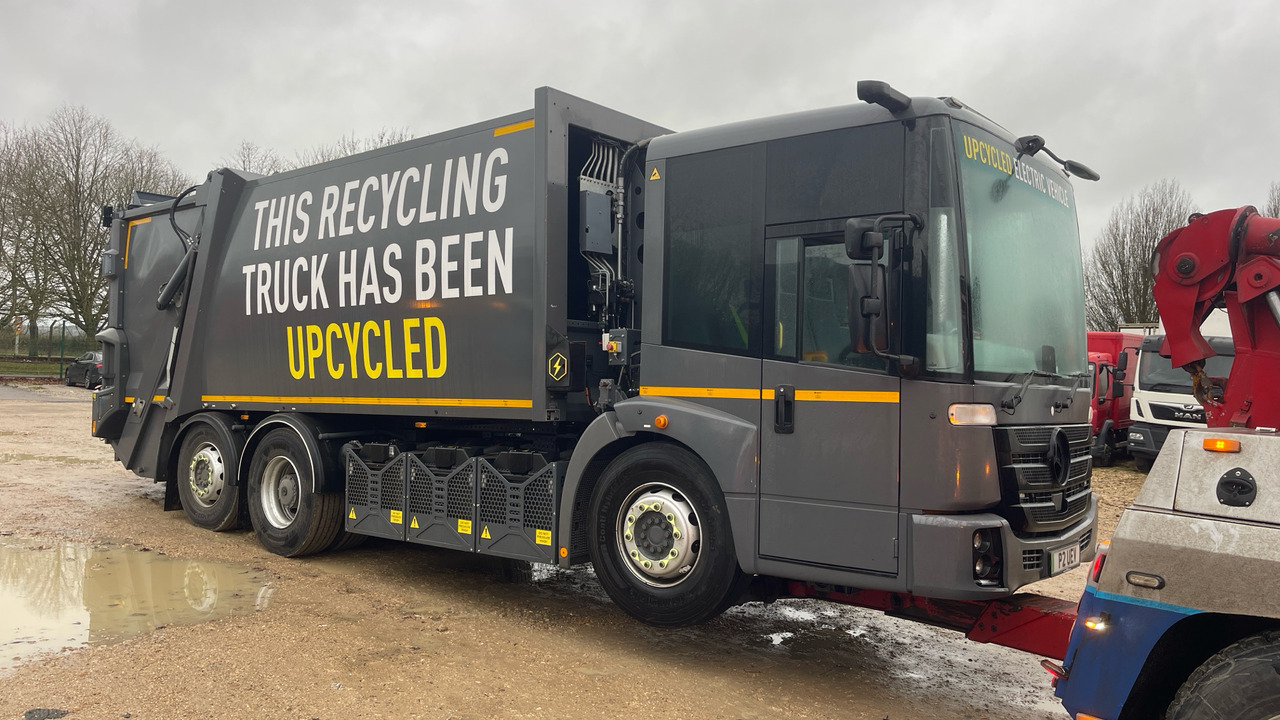 Mercedes-Benz Econic - Šiukšliavežis: foto 2 Mercedes-Benz Econic - Šiukšliavežis: foto 2