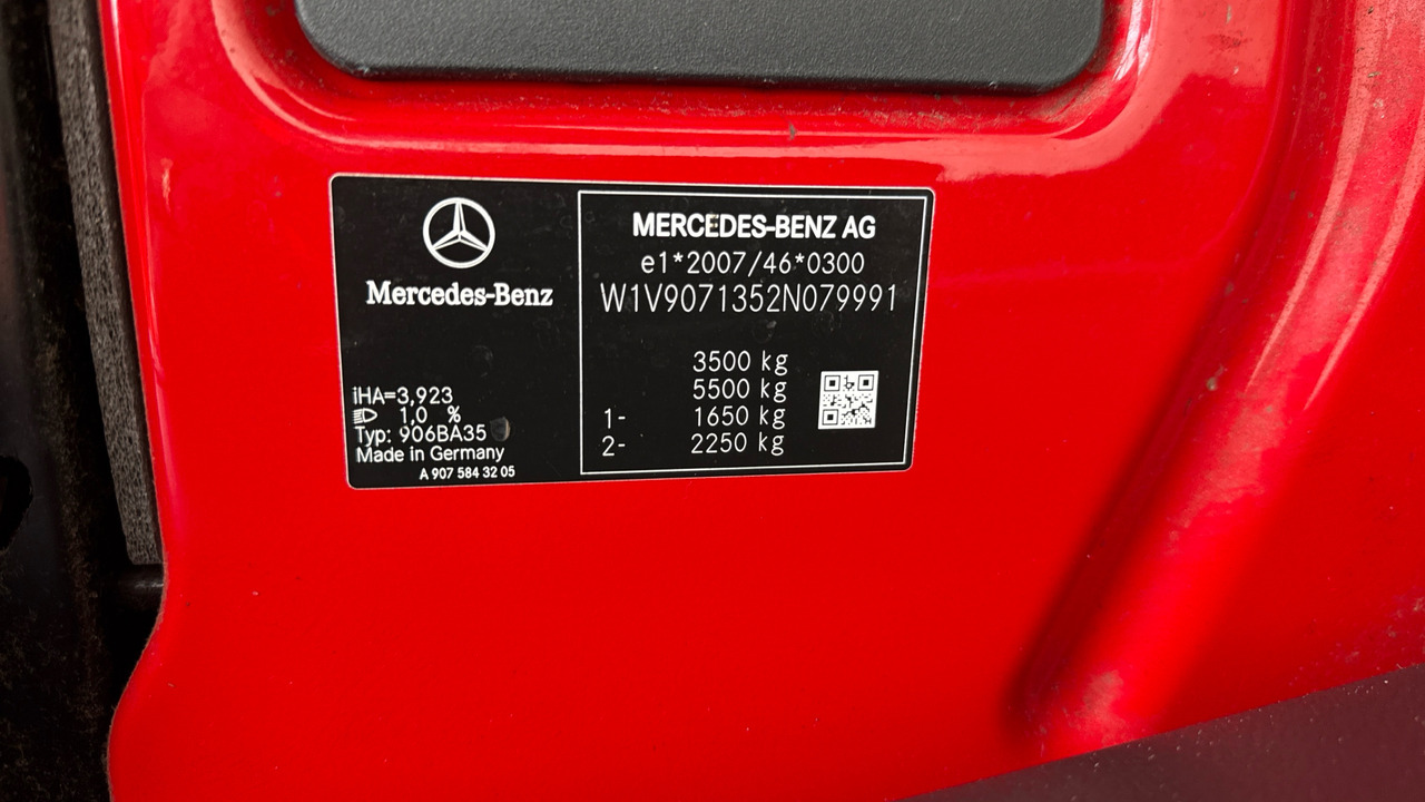 Bortinis automobilis Mercedes-Benz Sprinter 314 CDI: foto 12 Bortinis automobilis Mercedes-Benz Sprinter 314 CDI: foto 12