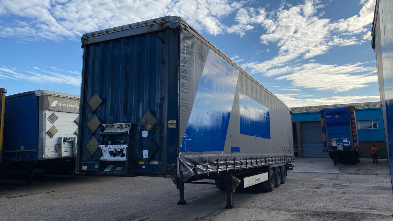 KRONE CURTAINSIDE MEGA EUROLINER - Priekaba: foto 3 KRONE CURTAINSIDE MEGA EUROLINER - Priekaba: foto 3