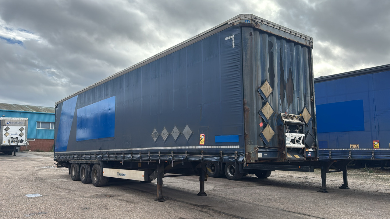 KRONE CURTAINSIDE MEGA EUROLINER - Priekaba: foto 1 KRONE CURTAINSIDE MEGA EUROLINER - Priekaba: foto 1