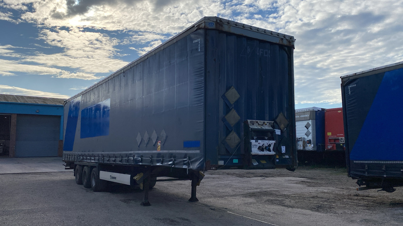 KRONE CURTAINSIDE MEGA EUROLINER - Priekaba: foto 1 KRONE CURTAINSIDE MEGA EUROLINER - Priekaba: foto 1