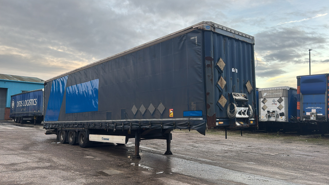 KRONE CURTAINSIDE MEGA EUROLINER - Priekaba: foto 1 KRONE CURTAINSIDE MEGA EUROLINER - Priekaba: foto 1