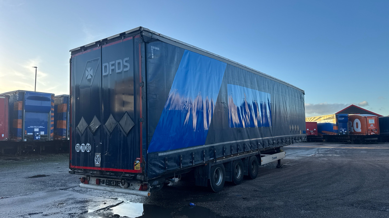 KRONE CURTAINSIDE MEGA EUROLINER - Priekaba: foto 5 KRONE CURTAINSIDE MEGA EUROLINER - Priekaba: foto 5