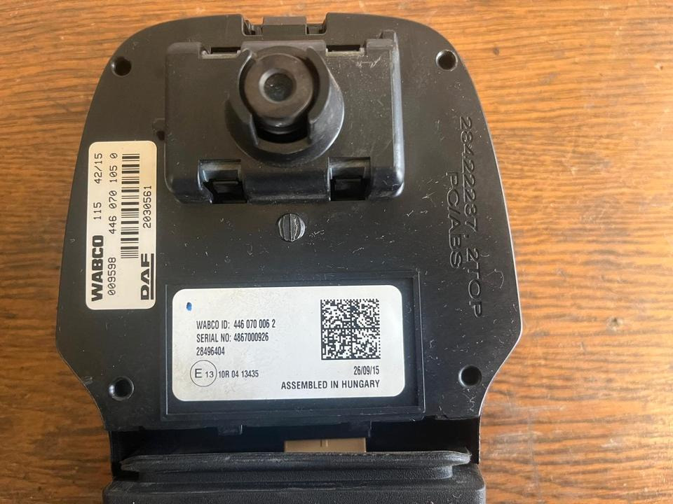 DAF XF EU6 Kamera 2030561 WABCO 4460701050 - Jutiklis - Sunkvežimis: foto 3 DAF XF EU6 Kamera 2030561 WABCO 4460701050 - Jutiklis - Sunkvežimis: foto 3