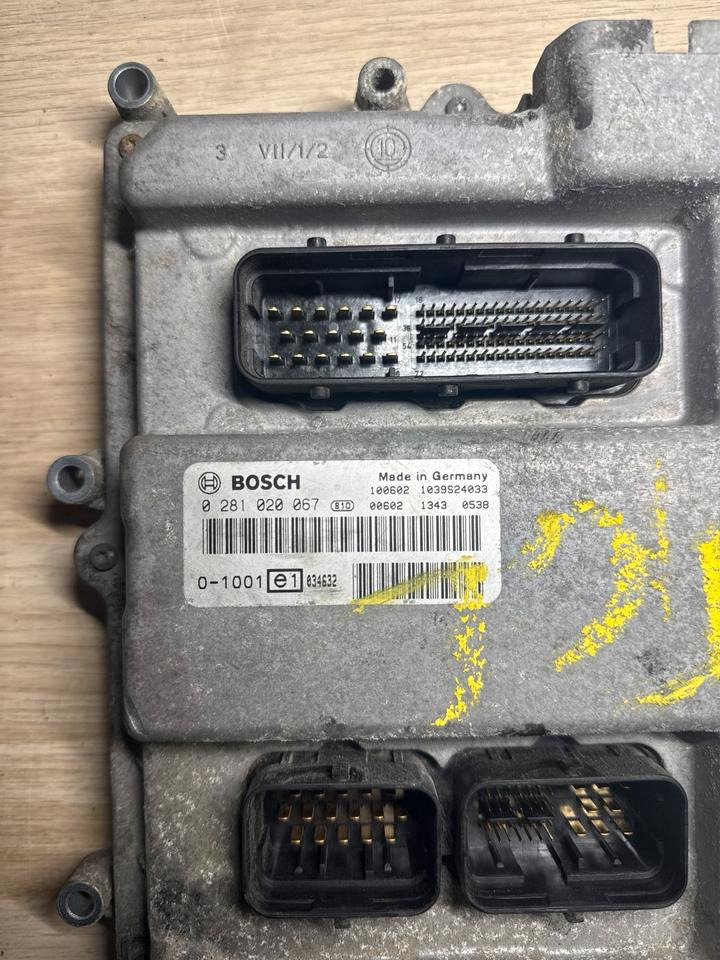 MAN TGL EU5 Motorsteuergerät 0281020067 - Elektros sistema - Sunkvežimis: foto 3 MAN TGL EU5 Motorsteuergerät 0281020067 - Elektros sistema - Sunkvežimis: foto 3