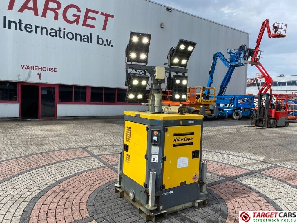 Atlas Copco QLB60 Tower Light 4x350W Led - Apšvietimo bokštas: foto 1 Atlas Copco QLB60 Tower Light 4x350W Led - Apšvietimo bokštas: foto 1