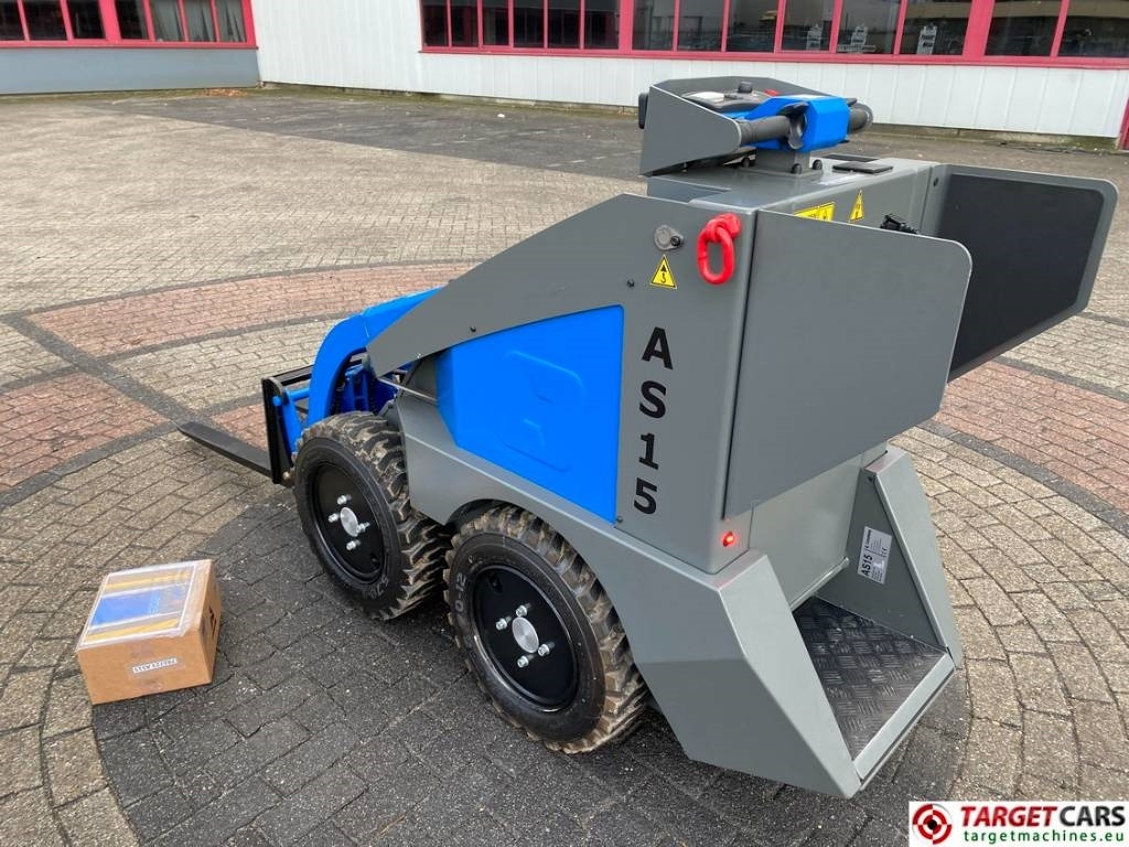 Conmeq AS15 Mini Skid Steer Electric Wheel Loader - Mini krautuvas: foto 5 Conmeq AS15 Mini Skid Steer Electric Wheel Loader - Mini krautuvas: foto 5
