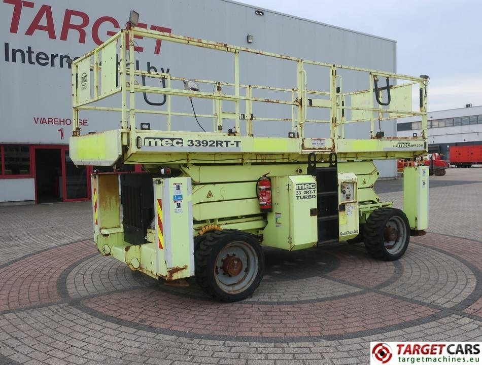 MEC 3392RT-T Diesel 4x4 Scissor Work LIft 1200cm - Žirklinis keltuvas: foto 1 MEC 3392RT-T Diesel 4x4 Scissor Work LIft 1200cm - Žirklinis keltuvas: foto 1