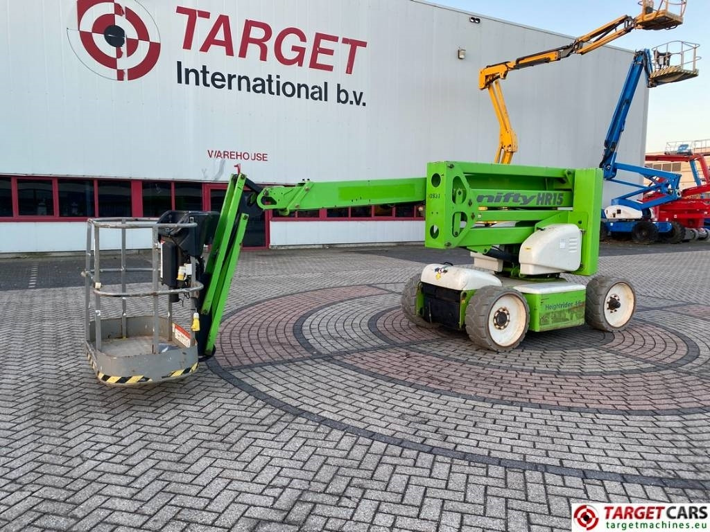 Niftylift HR15NDE HyBrid Articulated Boom Work Lift 1550cm - Alkūninis keltuvas: foto 1 Niftylift HR15NDE HyBrid Articulated Boom Work Lift 1550cm - Alkūninis keltuvas: foto 1