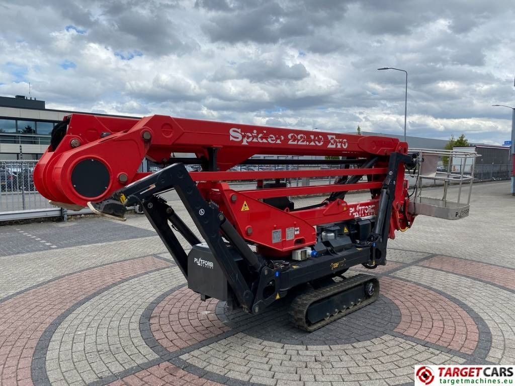 Platform Basket Spider 22.10 Evo Track Articulated BoomLift 2170cm - Alkūninis keltuvas, Vikšrinis keltuvas: foto 3 Platform Basket Spider 22.10 Evo Track Articulated BoomLift 2170cm - Alkūninis keltuvas, Vikšrinis keltuvas: foto 3