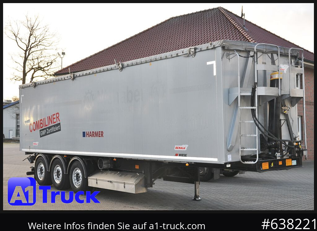 BENALU Kombiliner Gülle Tank + Kipper fest34m³ flüssig 26m³, Tüv neu, - Puspriekabė cisterna: foto 1 BENALU Kombiliner Gülle Tank + Kipper fest34m³ flüssig 26m³, Tüv neu, - Puspriekabė cisterna: foto 1
