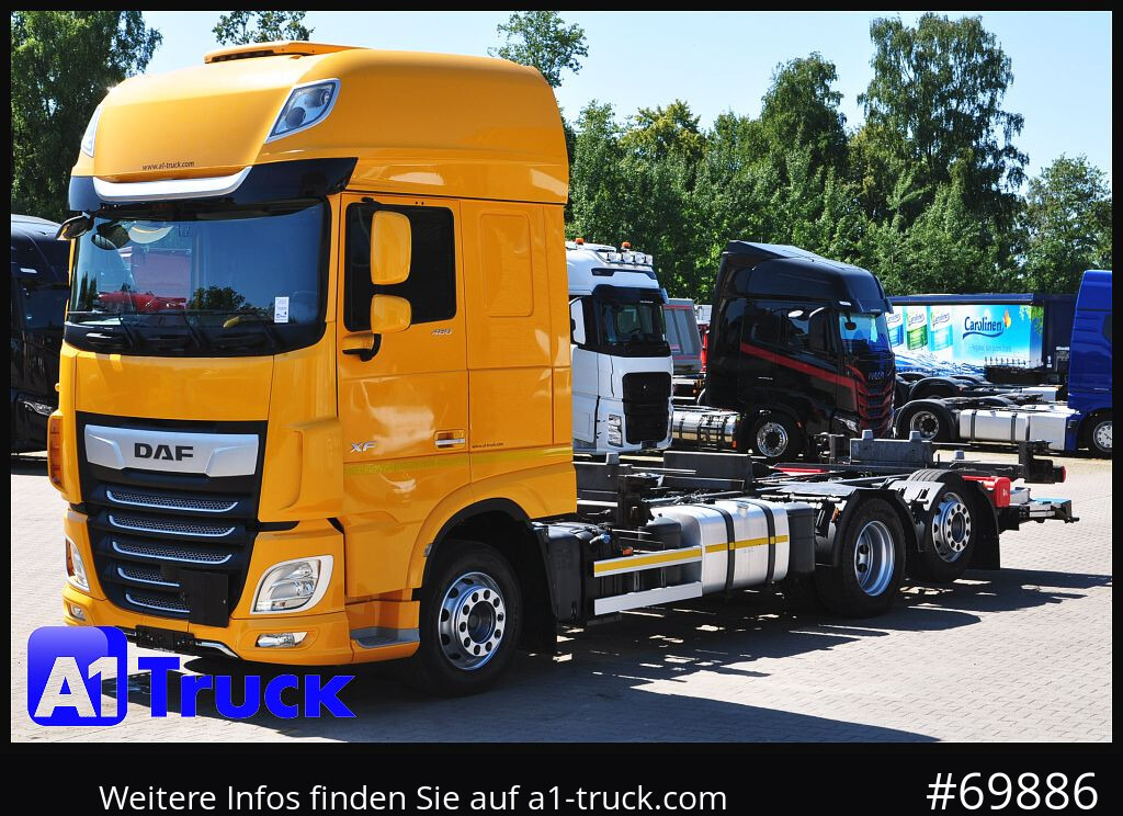 Konteineris-vežimus/ Sukeisti kūną sunkvežimis DAF XF 480, MultiBDF, 7,45, Standklima, LBW,: foto 13 Konteineris-vežimus/ Sukeisti kūną sunkvežimis DAF XF 480, MultiBDF, 7,45, Standklima, LBW,: foto 13