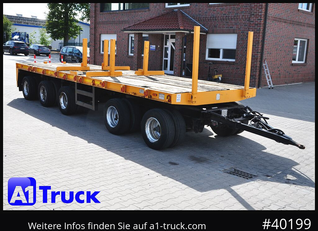 GOLDHOFER 5 achs  Ballast, Lenkachse, 50to., Schwerlast, - Žemo profilio platforma priekaba: foto 1 GOLDHOFER 5 achs  Ballast, Lenkachse, 50to., Schwerlast, - Žemo profilio platforma priekaba: foto 1