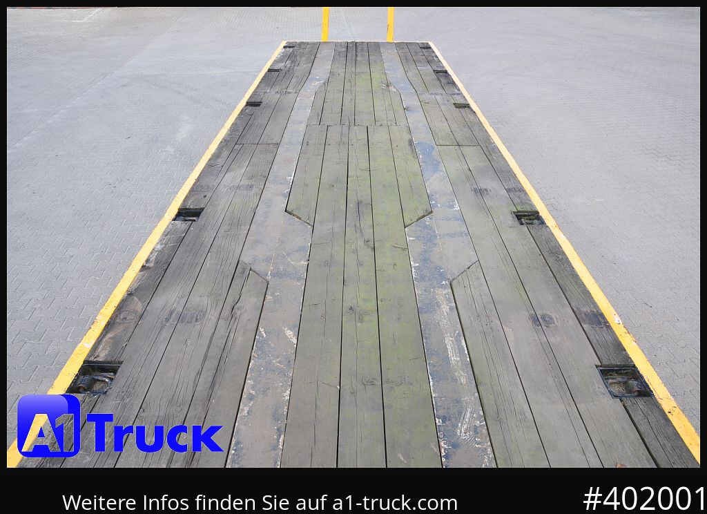 GOLDHOFER 6achs Plattform, Ballast, 60to., Schwerlast, - Platforminė/ Bortinė priekaba: foto 2 GOLDHOFER 6achs Plattform, Ballast, 60to., Schwerlast, - Platforminė/ Bortinė priekaba: foto 2