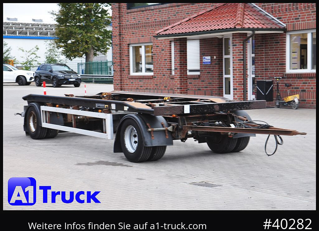 HUEFFERMANN HAR 1870 Luft, SAF - Kablio/ Skip loader priekaba: foto 1 HUEFFERMANN HAR 1870 Luft, SAF - Kablio/ Skip loader priekaba: foto 1