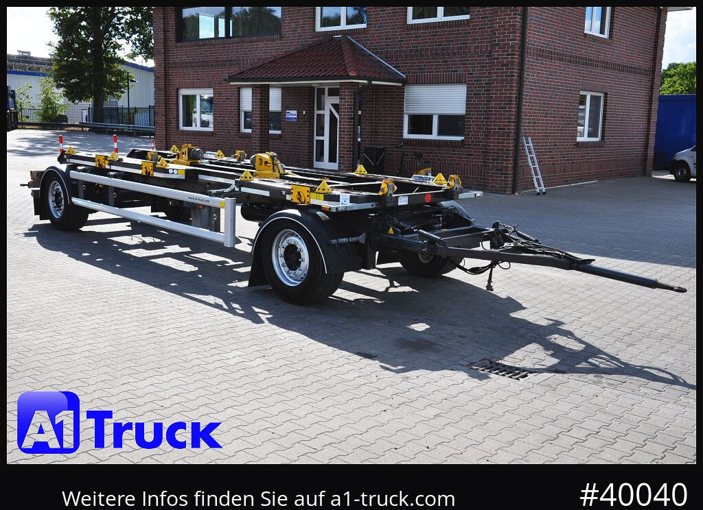 HUEFFERMANN HMA 18.24, Absetzer, Multi-Fix, Frontbeladung, - Kablio/ Skip loader priekaba: foto 1 HUEFFERMANN HMA 18.24, Absetzer, Multi-Fix, Frontbeladung, - Kablio/ Skip loader priekaba: foto 1