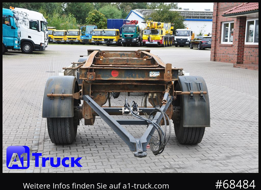 HUEFFERMANN HSA 1870, Abrollanhänger, Schlitten, - Kablio/ Skip loader priekaba: foto 3 HUEFFERMANN HSA 1870, Abrollanhänger, Schlitten, - Kablio/ Skip loader priekaba: foto 3