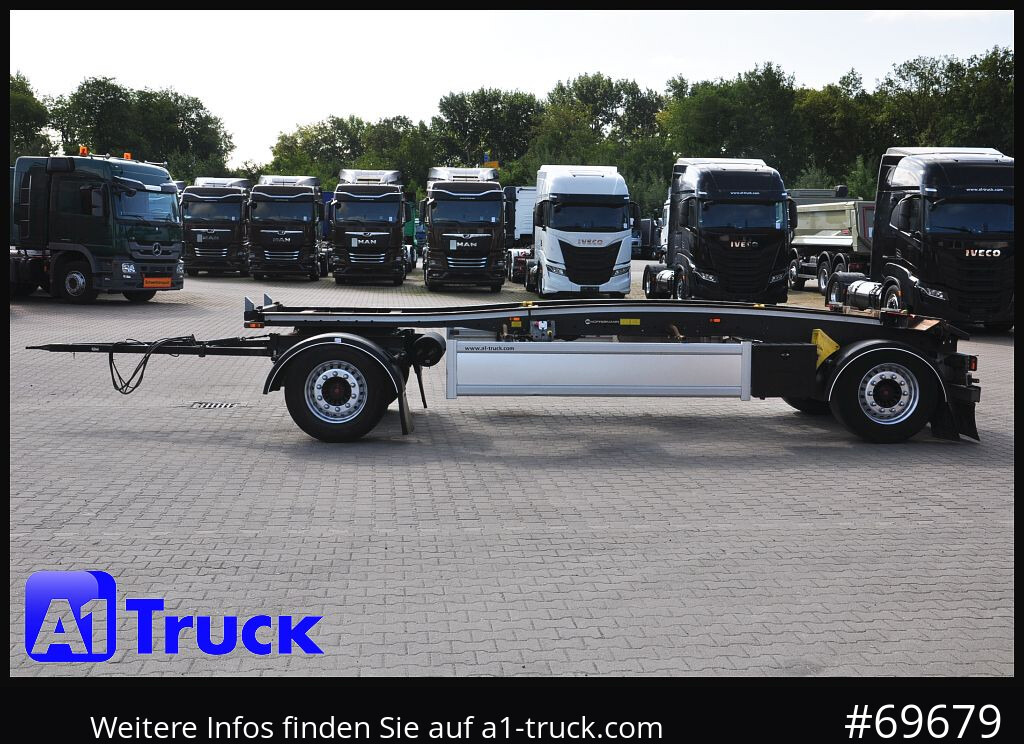 Kablio/ Skip loader priekaba HUEFFERMANN HSA 1870 Luft, SAF, Scheibenbremse: foto 7