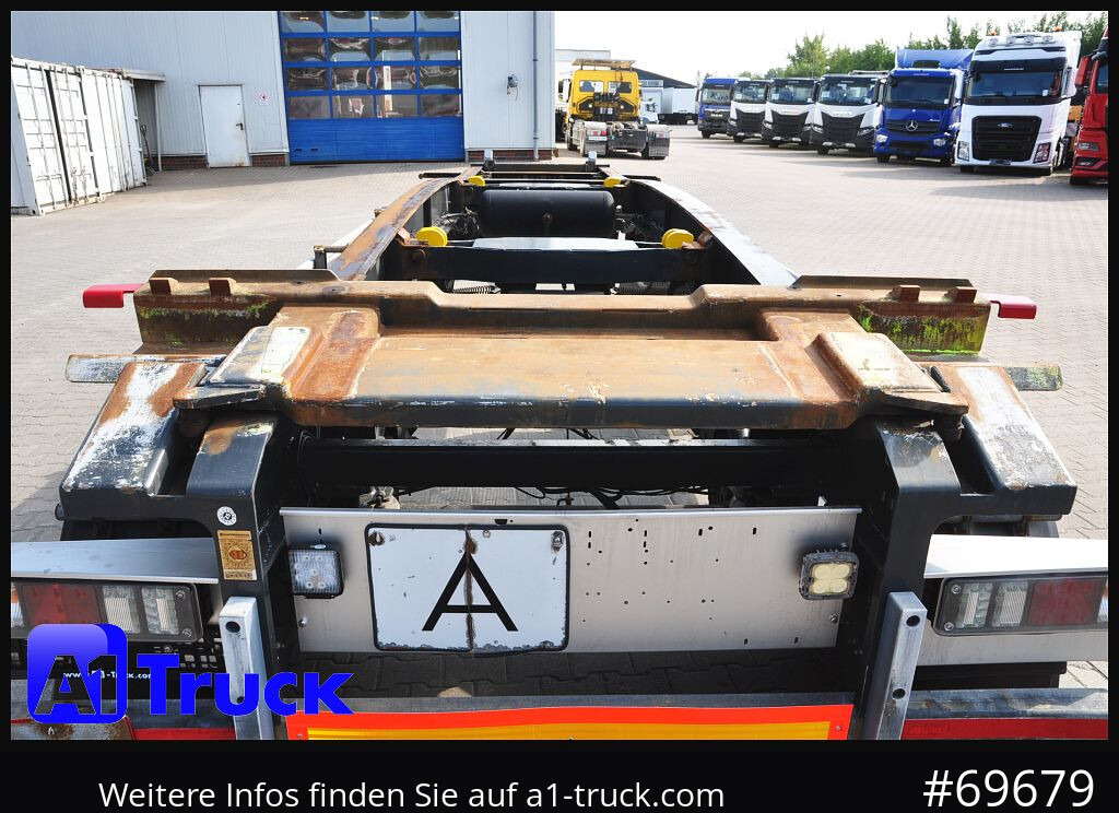 Kablio/ Skip loader priekaba HUEFFERMANN HSA 1870 Luft, SAF, Scheibenbremse: foto 14