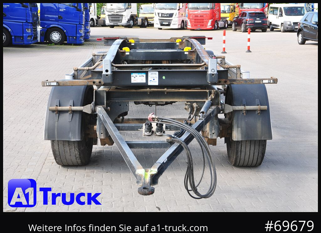 Kablio/ Skip loader priekaba HUEFFERMANN HSA 1870 Luft, SAF, Scheibenbremse: foto 13