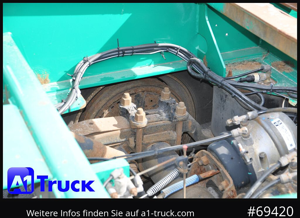 HUEFFERMANN HSA 1870, Luft, Schlitten, SAF - Kablio/ Skip loader priekaba: foto 5 HUEFFERMANN HSA 1870, Luft, Schlitten, SAF - Kablio/ Skip loader priekaba: foto 5