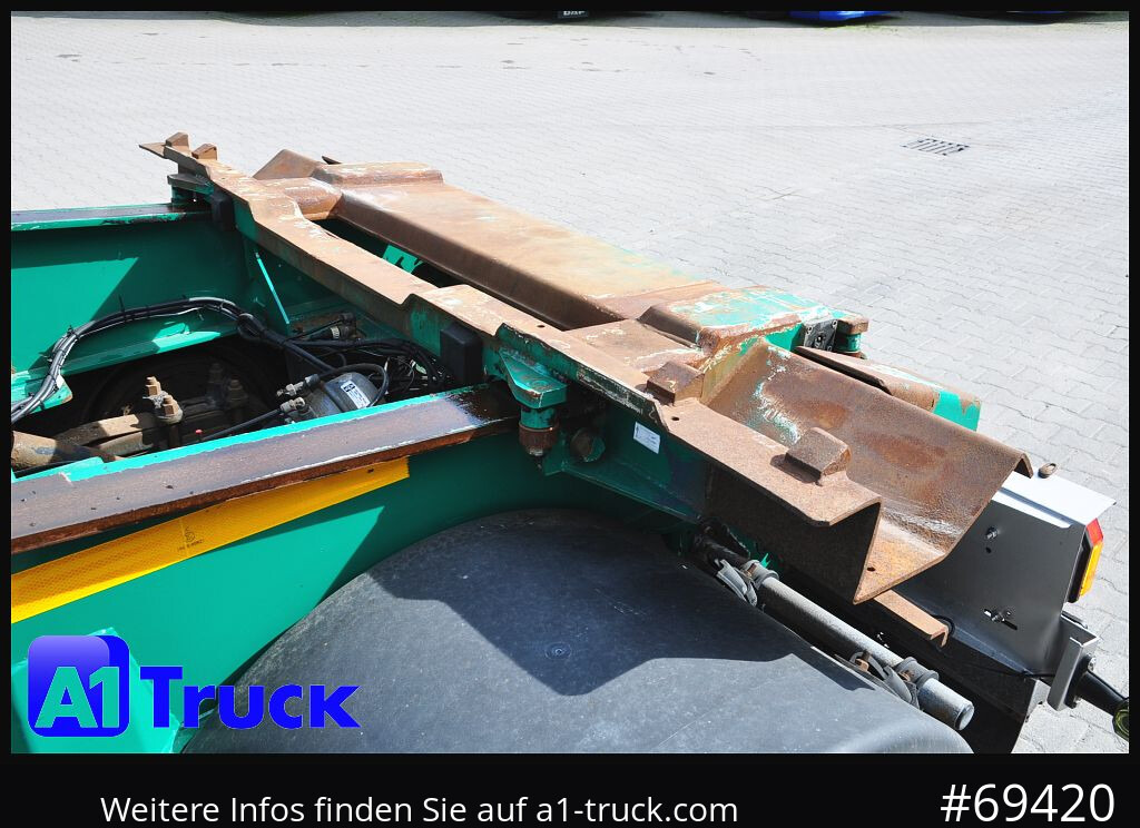 HUEFFERMANN HSA 1870, Luft, Schlitten, SAF - Kablio/ Skip loader priekaba: foto 2 HUEFFERMANN HSA 1870, Luft, Schlitten, SAF - Kablio/ Skip loader priekaba: foto 2