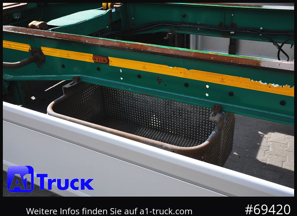 HUEFFERMANN HSA 1870, Luft, Schlitten, SAF - Kablio/ Skip loader priekaba: foto 4 HUEFFERMANN HSA 1870, Luft, Schlitten, SAF - Kablio/ Skip loader priekaba: foto 4