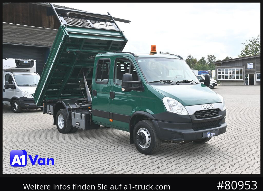 IVECO Daily 70C21 Kipper Doka, Meiller, 7-Sitzer, 3,0 Liter - Mažas savivartis, Komercinis automobilis su dviguba kabina: foto 1 IVECO Daily 70C21 Kipper Doka, Meiller, 7-Sitzer, 3,0 Liter - Mažas savivartis, Komercinis automobilis su dviguba kabina: foto 1