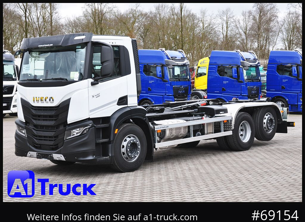 Nauja Hook-lift sunkvežimis IVECO X-Way AD280X42, HIAB Multilift, Garantie: foto 13