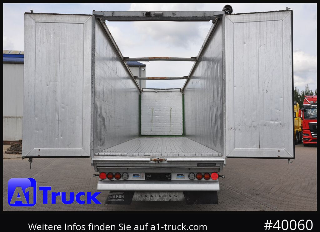 KNAPEN K100, Liftachse, Funk ca. 90m³ - Su slankiojanciomis grindimis puspriekabė: foto 4 KNAPEN K100, Liftachse, Funk ca. 90m³ - Su slankiojanciomis grindimis puspriekabė: foto 4