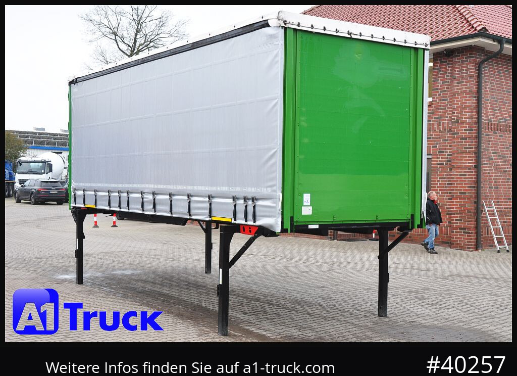 KOEGEL 7.45 BDF Wechselbrücke, neue Plane, Bordwand - Tentinis kėbulas: foto 1 KOEGEL 7.45 BDF Wechselbrücke, neue Plane, Bordwand - Tentinis kėbulas: foto 1