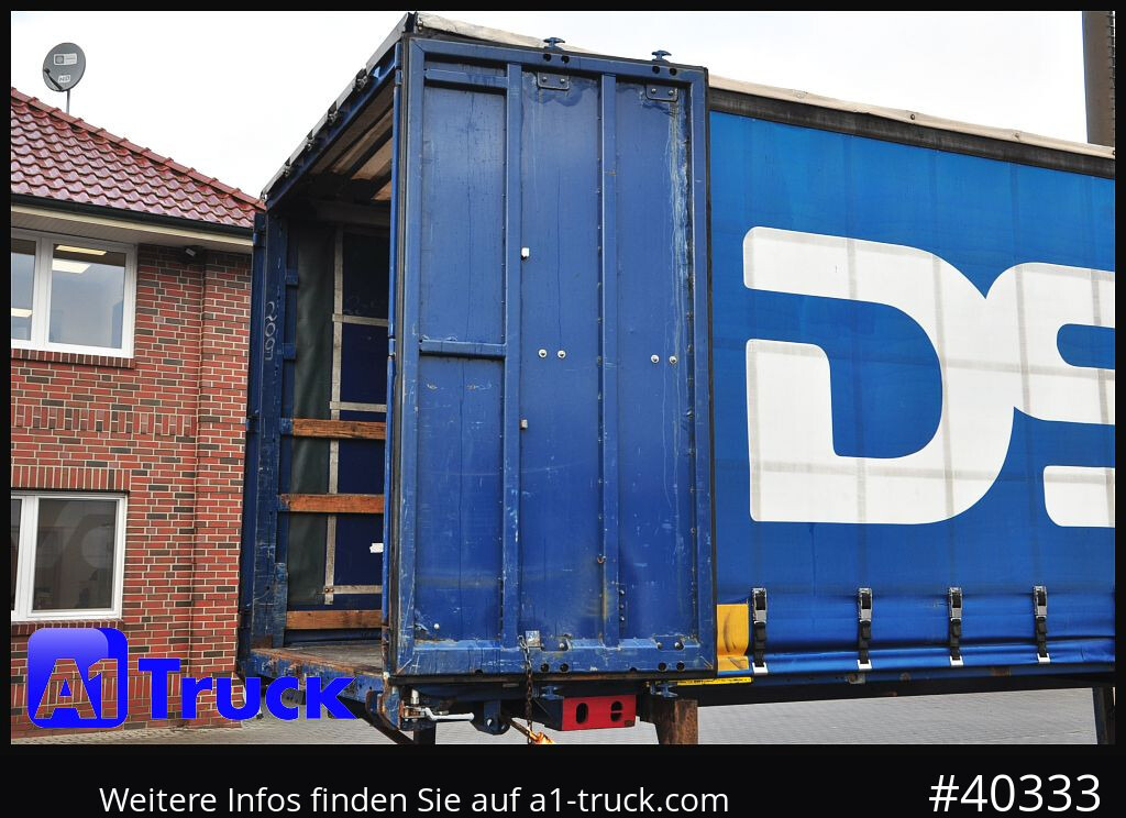 KRONE 7.45 BDF Wechselbrücke, Schiebeplane - Tentinis kėbulas: foto 4 KRONE 7.45 BDF Wechselbrücke, Schiebeplane - Tentinis kėbulas: foto 4