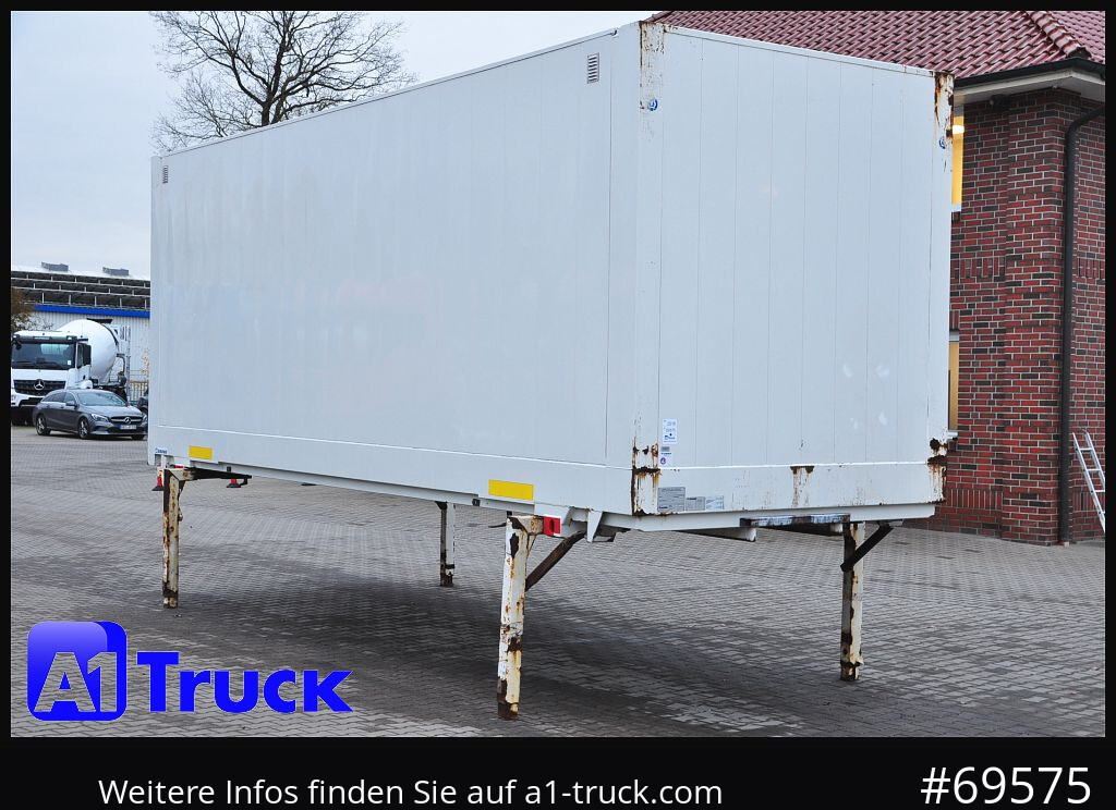 KRONE BDF 7,45 Koffer, Textil 2750mm innen, 20 x vorhanden - Kėbulas - furgonas: foto 1 KRONE BDF 7,45 Koffer, Textil 2750mm innen, 20 x vorhanden - Kėbulas - furgonas: foto 1