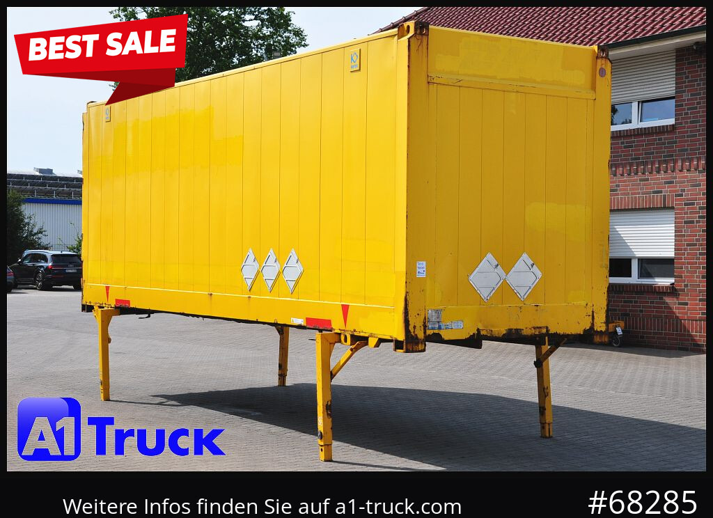 KRONE BDF, 7,82 Container, 2800mm innen, Doppelstock. - Kėbulas - furgonas: foto 1 KRONE BDF, 7,82 Container, 2800mm innen, Doppelstock. - Kėbulas - furgonas: foto 1