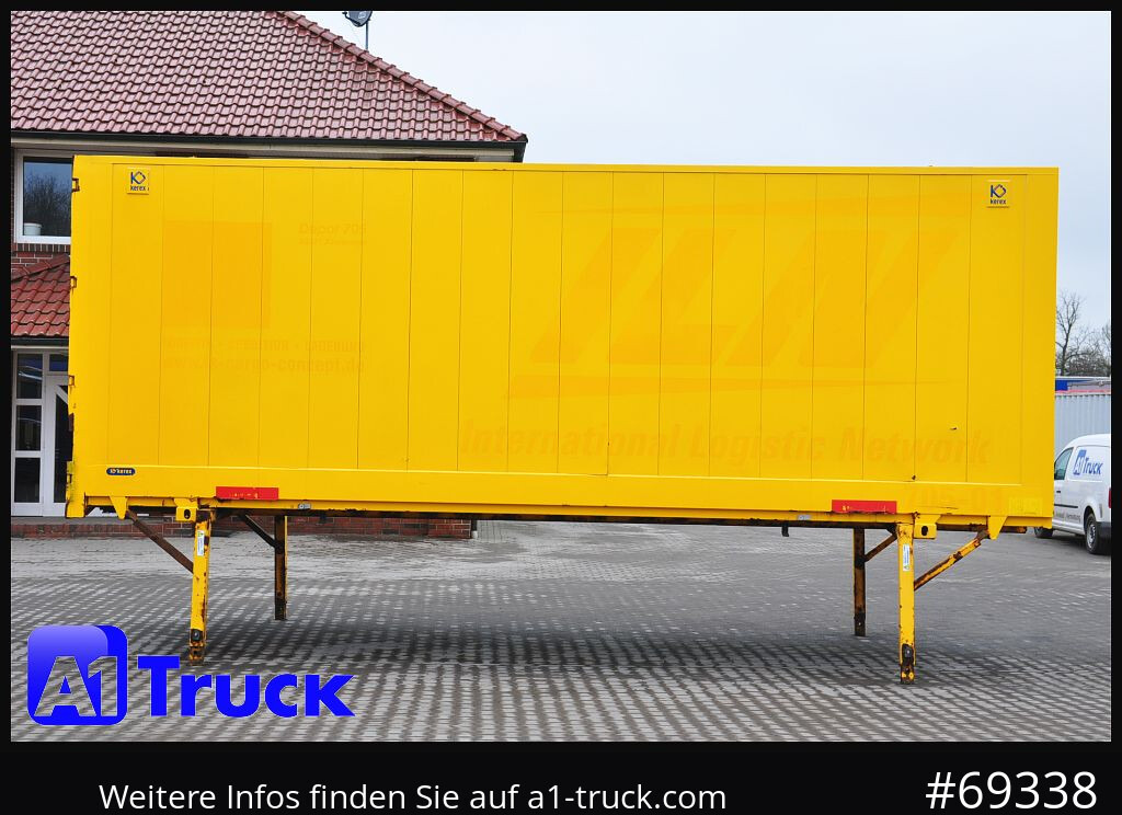Kėbulas - furgonas KRONE BDF 7,82 Wechselbrücke, 2730mm Innenhöhe.: foto 8