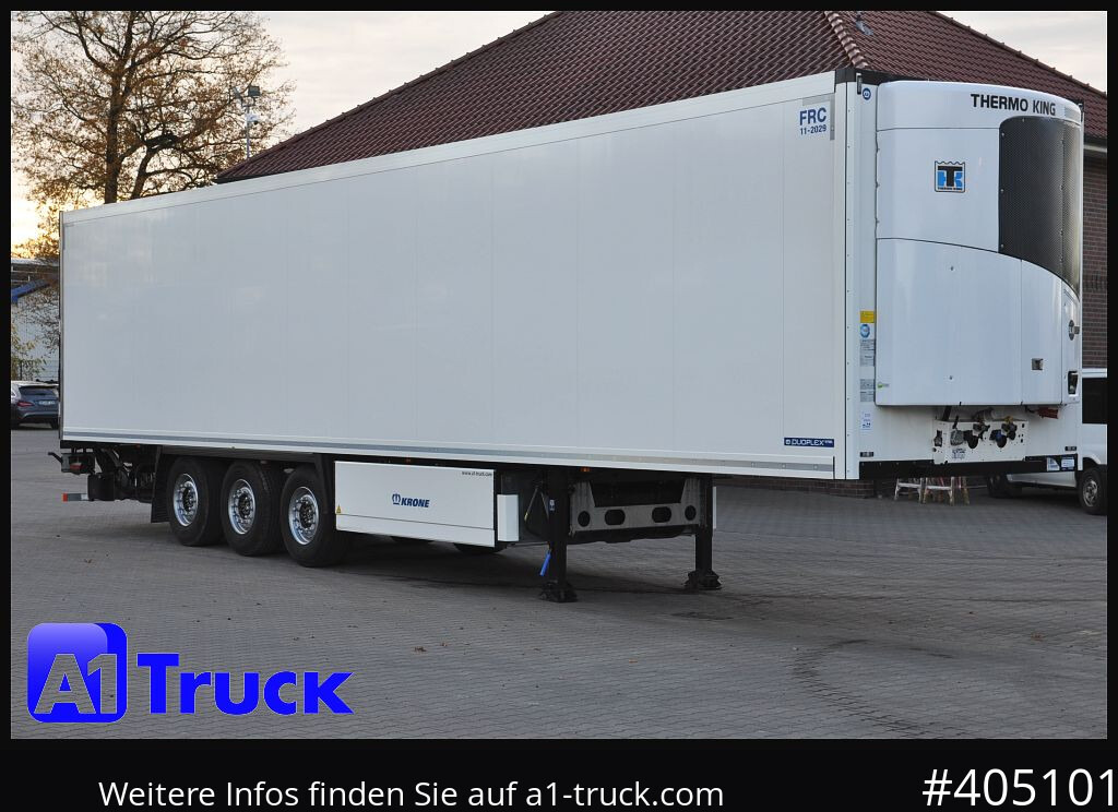 KRONE SD, TK SLX 300, LBW +Türen, 121 Bstd. - Refrižeratorius puspriekabė: foto 1 KRONE SD, TK SLX 300, LBW +Türen, 121 Bstd. - Refrižeratorius puspriekabė: foto 1