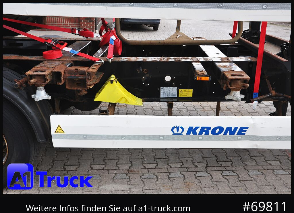 Konteineris-vežimus/ Sukeisti kūną puspriekabė KRONE SDC, Lift, 2 erPaket, 2x20/30/40: foto 7 Konteineris-vežimus/ Sukeisti kūną puspriekabė KRONE SDC, Lift, 2 erPaket, 2x20/30/40: foto 7