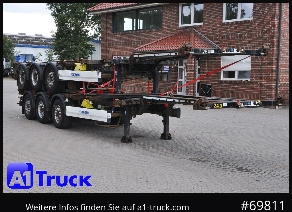 KRONE SDC, Lift, 2 erPaket, 2x20/30/40 - Konteineris-vežimus/ Sukeisti kūną puspriekabė: foto 1 KRONE SDC, Lift, 2 erPaket, 2x20/30/40 - Konteineris-vežimus/ Sukeisti kūną puspriekabė: foto 1