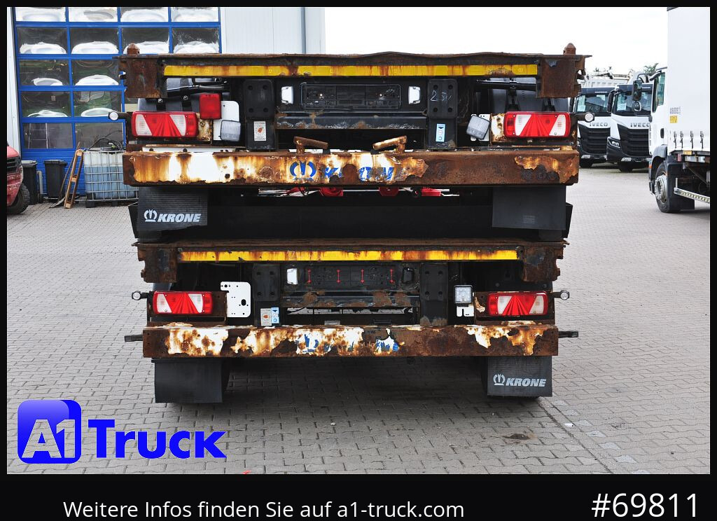 Konteineris-vežimus/ Sukeisti kūną puspriekabė KRONE SDC, Lift, 2 erPaket, 2x20/30/40: foto 10 Konteineris-vežimus/ Sukeisti kūną puspriekabė KRONE SDC, Lift, 2 erPaket, 2x20/30/40: foto 10