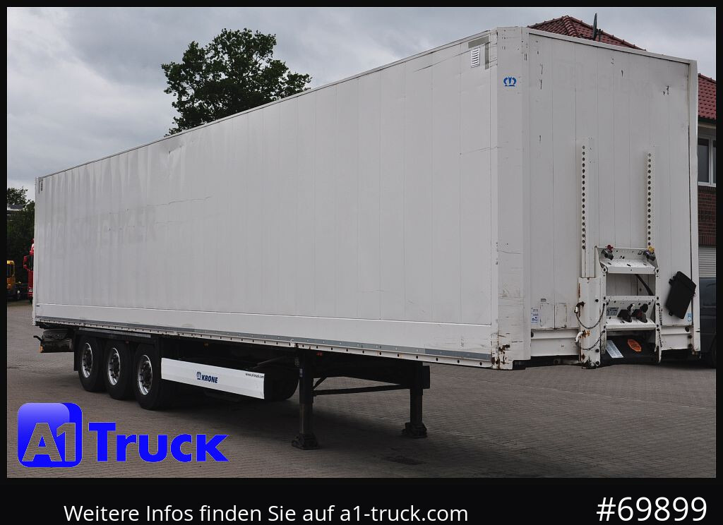 KRONE SDK 27, Koffer, 1 Vorbesitzer, Doppelstock - Furgonas puspriekabė: foto 1 KRONE SDK 27, Koffer, 1 Vorbesitzer, Doppelstock - Furgonas puspriekabė: foto 1
