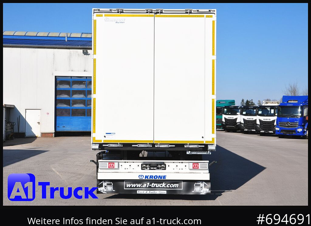 Nauja Furgonas puspriekabė KRONE SZ 2 achs Koffer, Code XL, VDI 2700, SOFORT: foto 12