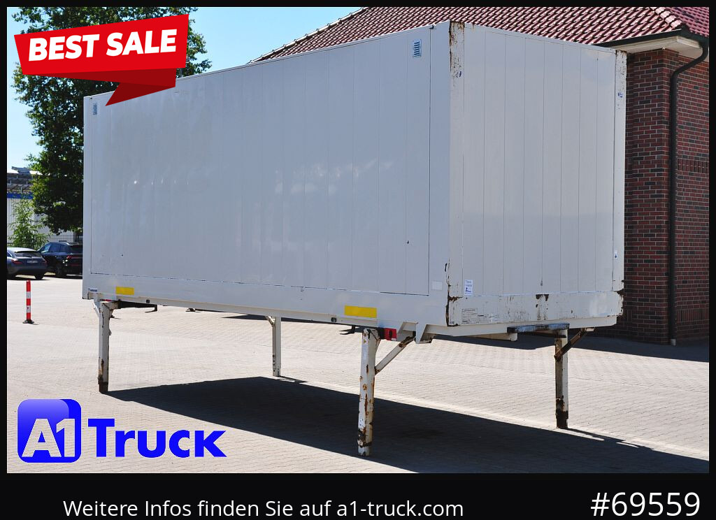 KRONE WB BDF 7,45 Koffer, 2750mm innen, 10 x vorhanden - Kėbulas - furgonas: foto 1 KRONE WB BDF 7,45 Koffer, 2750mm innen, 10 x vorhanden - Kėbulas - furgonas: foto 1