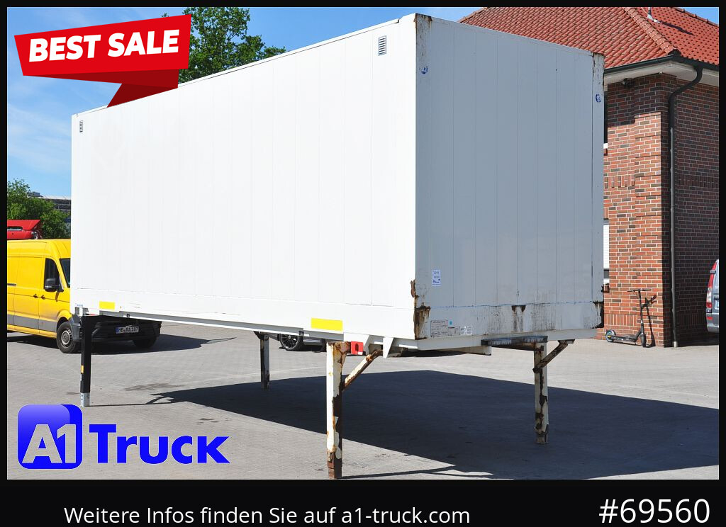 KRONE WB BDF 7,45 Koffer, 2750mm innen, 20 x vorhanden - Kėbulas - furgonas: foto 1 KRONE WB BDF 7,45 Koffer, 2750mm innen, 20 x vorhanden - Kėbulas - furgonas: foto 1