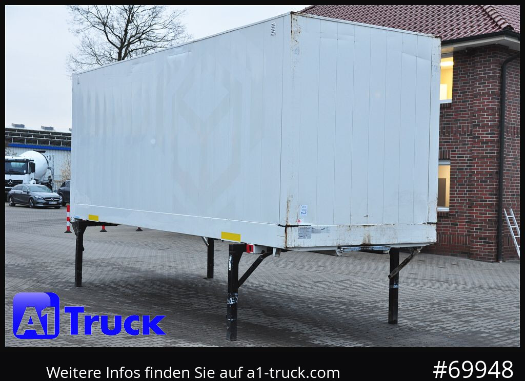 KRONE WB BDF 7,45 Koffer, 2800mm innen, Zurrösen - Kėbulas - furgonas: foto 1 KRONE WB BDF 7,45 Koffer, 2800mm innen, Zurrösen - Kėbulas - furgonas: foto 1