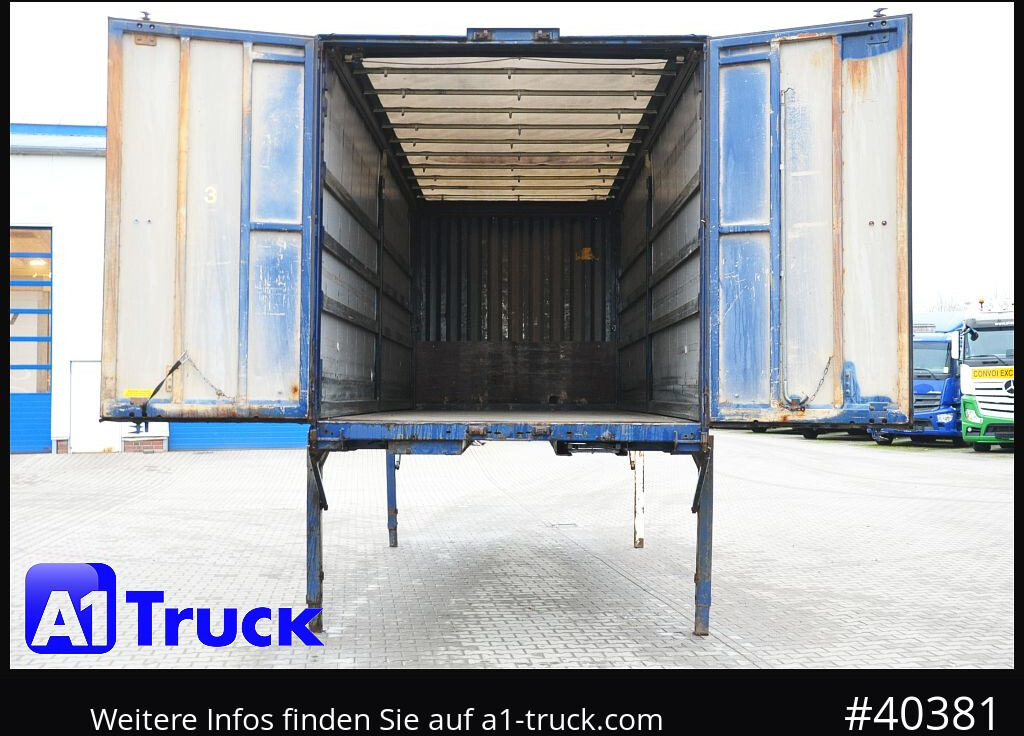 KRONE Wechselbrücke 7,45 neue Plane, Bordwand - Tentinis kėbulas: foto 2 KRONE Wechselbrücke 7,45 neue Plane, Bordwand - Tentinis kėbulas: foto 2