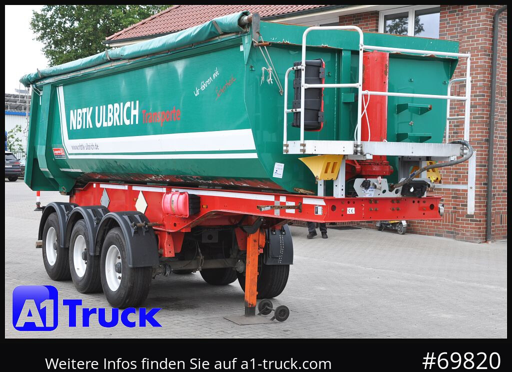 LANGENDORF SKS-HS 24-30, 26m³ Stahl, Lift Alufelgen, - Savivartis puspriekabė: foto 1 LANGENDORF SKS-HS 24-30, 26m³ Stahl, Lift Alufelgen, - Savivartis puspriekabė: foto 1