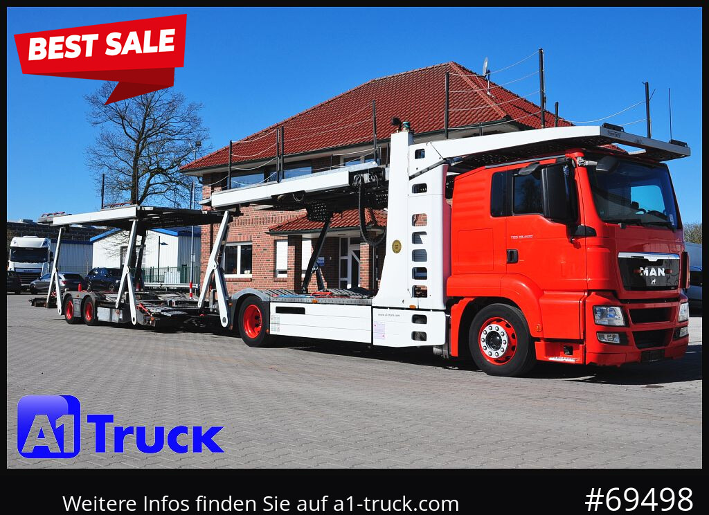 MAN 18.400 TGX, Autotransporter Kässbohrer, - Autovežis sunkvežimis: foto 1 MAN 18.400 TGX, Autotransporter Kässbohrer, - Autovežis sunkvežimis: foto 1