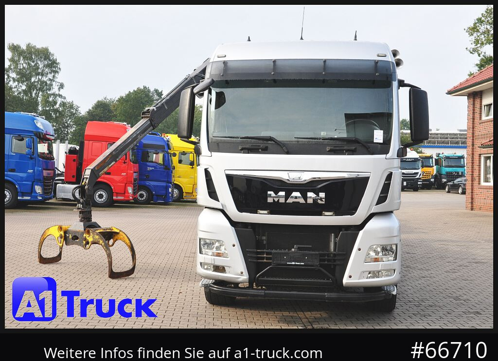Miškovežis, Sunkvežimis su kranu MAN TGX 26.480, Holz Kesla 2109, 6x4,: foto 13