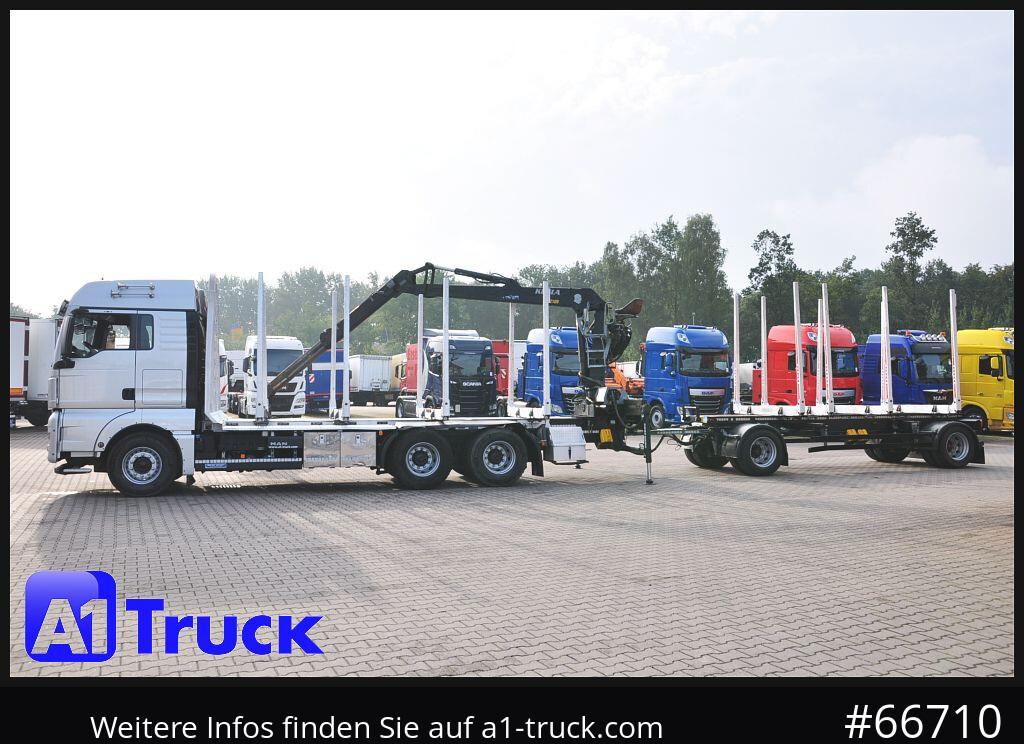 Miškovežis, Sunkvežimis su kranu MAN TGX 26.480, Holz Kesla 2109, 6x4,: foto 11