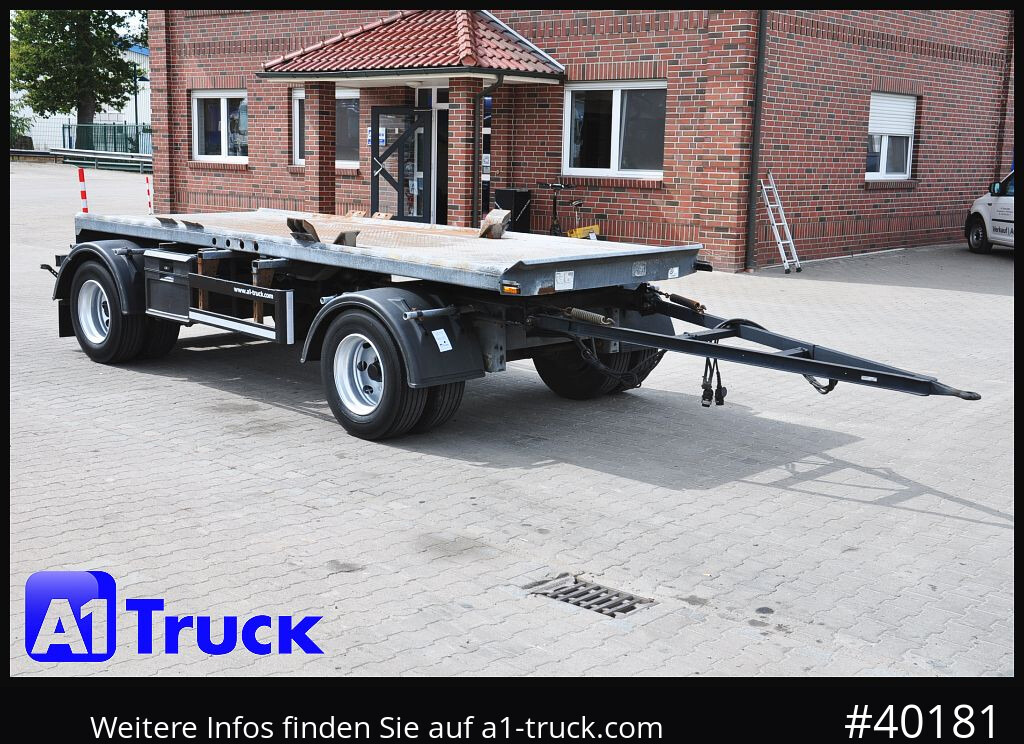 MEILLER HKM, HMA f Absetzcontainer, BPW verzinkt, Luft - Kablio/ Skip loader priekaba: foto 1 MEILLER HKM, HMA f Absetzcontainer, BPW verzinkt, Luft - Kablio/ Skip loader priekaba: foto 1